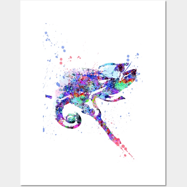 Chameleon Wall Art by RosaliArt